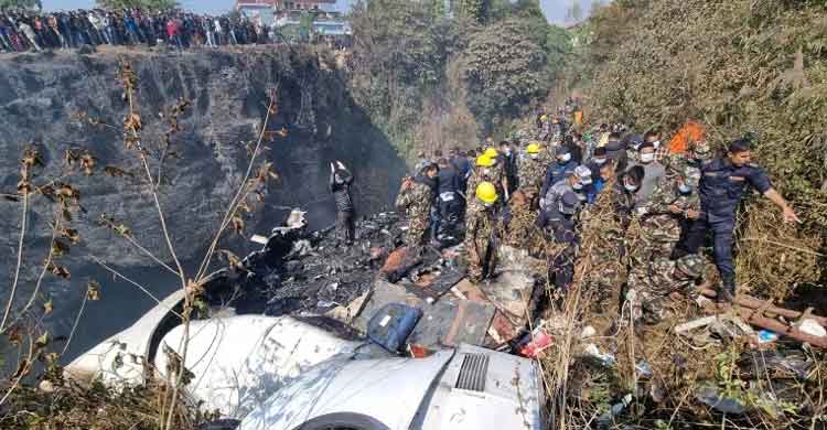 নেপালে ভয়াবহ প্লেন দুর্ঘটনায় নিহতের সংখ্যা বেড়ে ৬৭