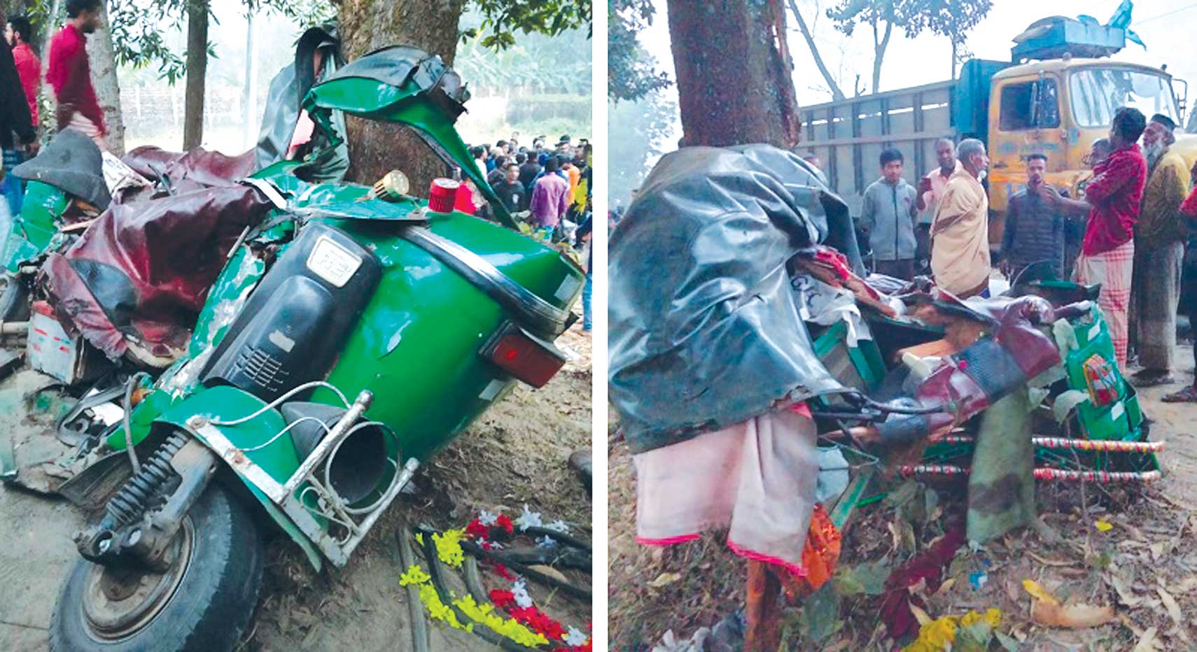 গোলাপগঞ্জে সড়ক দুর্ঘটনায় নিহত বেড়ে ৪ জন