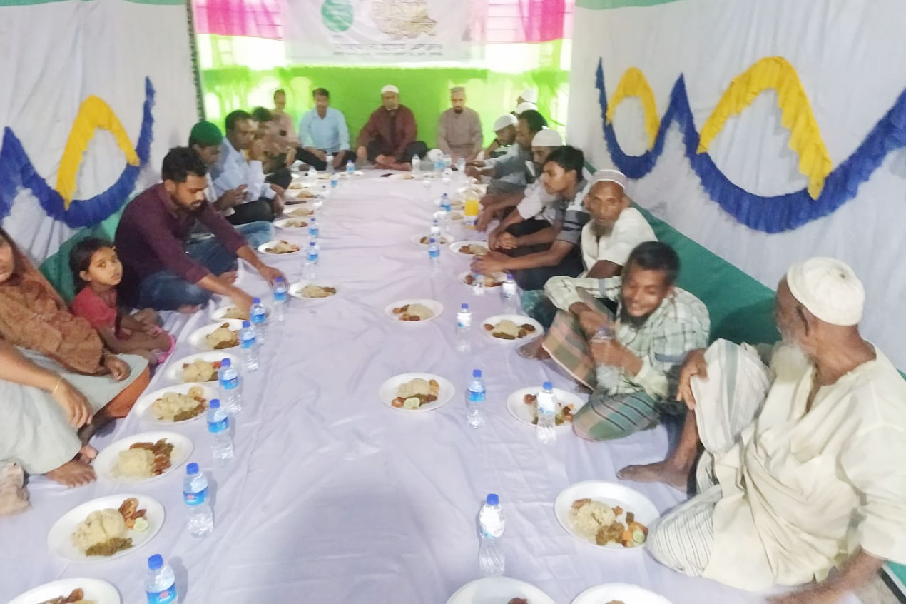 দু:স্থ ও প্রতিবন্ধীদের নিয়ে ছাতক প্রেসক্লাবের ইফতার